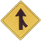 Merging traffic from the right.