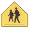 School crossing ahead