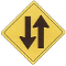 Two-way traffic ahead