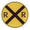 Railroad crossing ahead