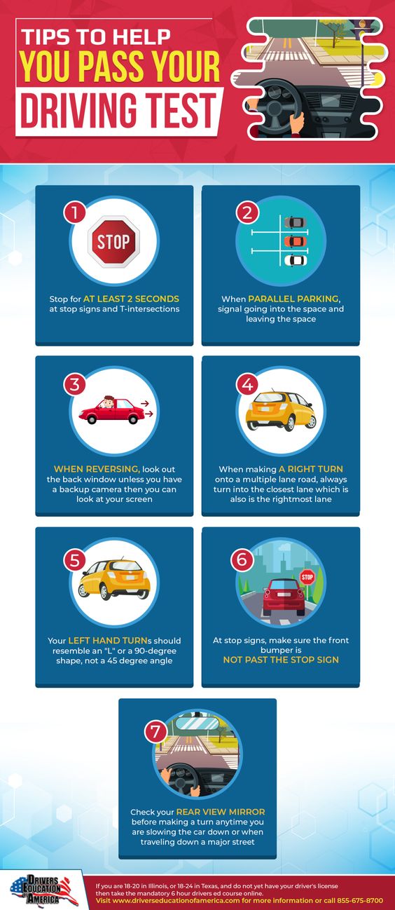 Tips to Help You Pass Your Driving Test