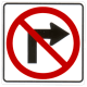No right turn.